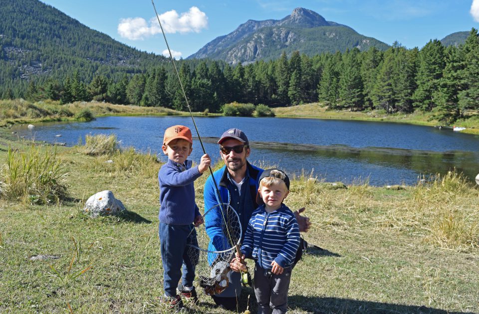 Blue Ribbon Fishing in Montana with the family