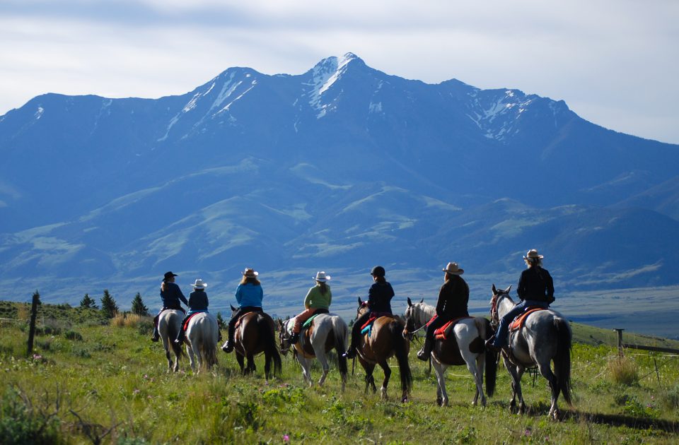 Horseback Trail Ride at Mountain Sky Guest Ranch