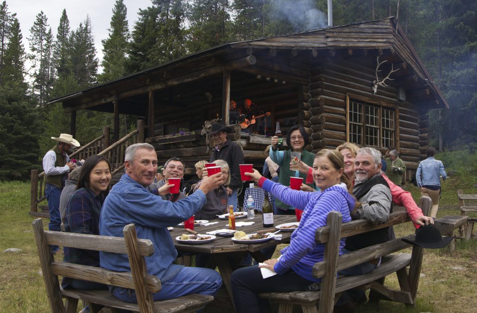 Time among friends is time well spent at the Covered Wagon Ranch