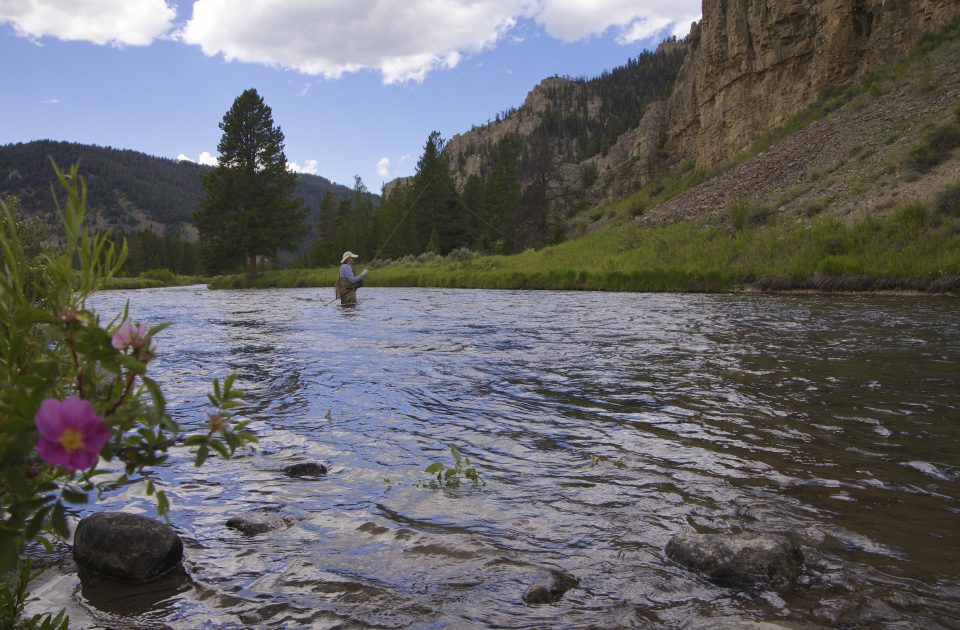 Peaceful fishing excursion as part of your Dude Ranch Vacation