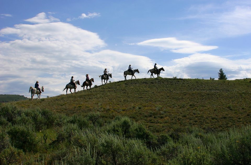 Horseback Riding at a Montana Dude Ranch