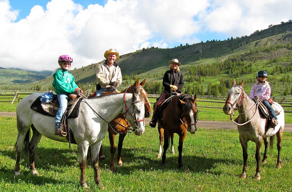 Horseback Family Adventure | Nine Quarter Circle Ranch