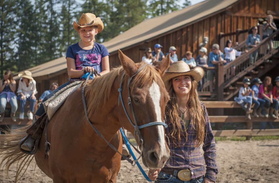 Horsemanship as part of the kids' program