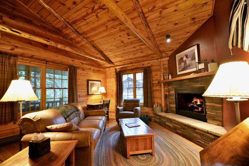 Pristine Luxury Accommodations await you at Mountain Sky Guest Ranch