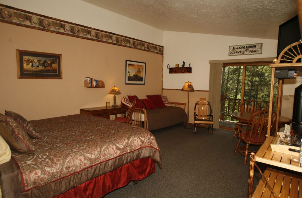 Comfortable lodging at Rich's Montana Guest Ranch