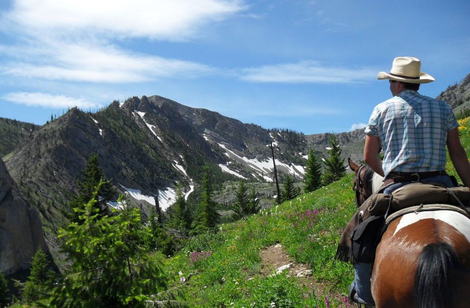 Take a scenic ride near the Bob Marshall Wilderness