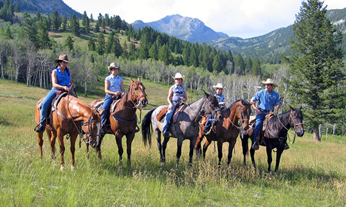 Montana Dude Ranch Horseback Riding Activities