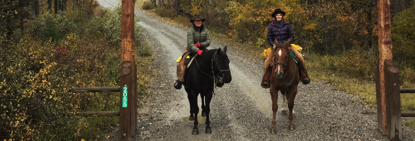 Montana Dude Ranch in Autumn