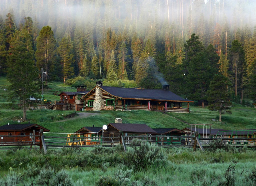 Montana Dude Ranch in Autumn