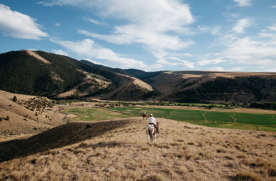 Stunning views from Upper Canyon Outfitters Dude Ranch